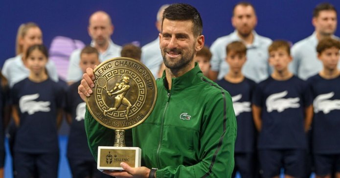 Novak Djokovic comment about life in Greece says it all after winning title