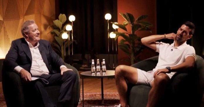 Novak Djokovic grilled by Piers Morgan on net worth in awkward conversation