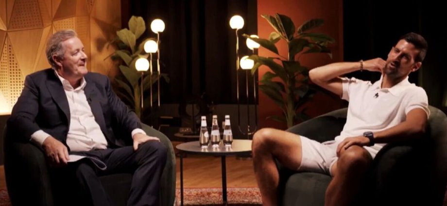 Novak Djokovic grilled by Piers Morgan on net worth in awkward conversation