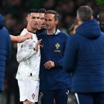 Cristiano Ronaldo confronts Ireland boss after red card as he loses his rag
