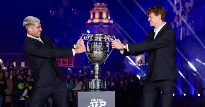 Tennis LIVE Alcaraz put in place after complaints as Sinner risks uproar