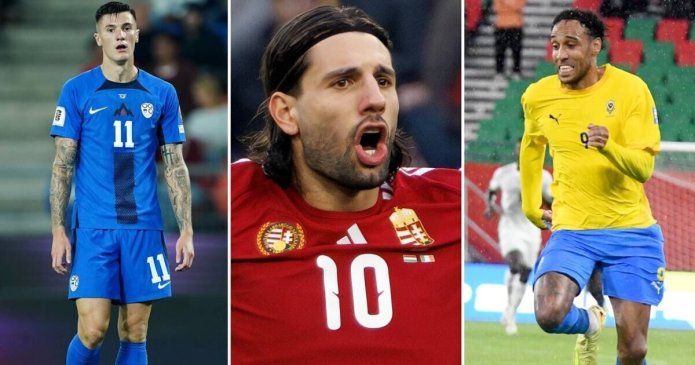 The 11 top stars missing 2026 World Cup including Liverpool and Man Utd players