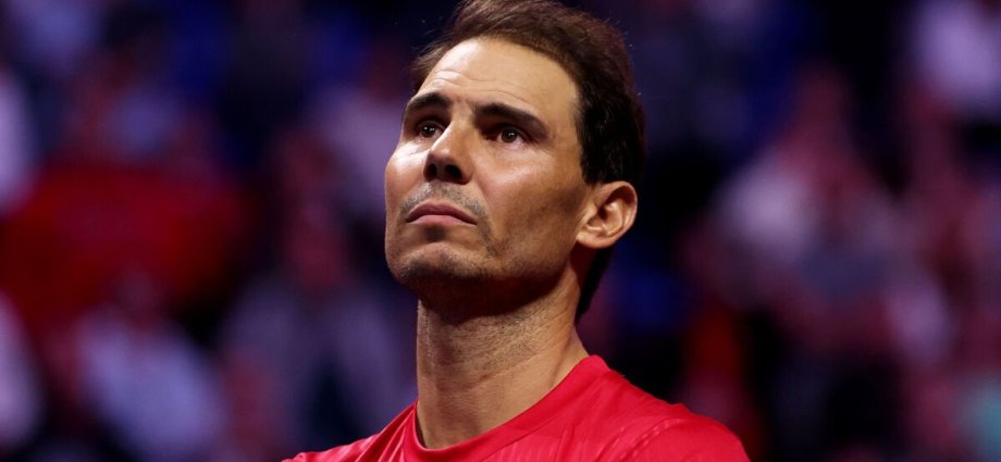 Nadal returns to tennis court with WTA star one year after tearful retirement