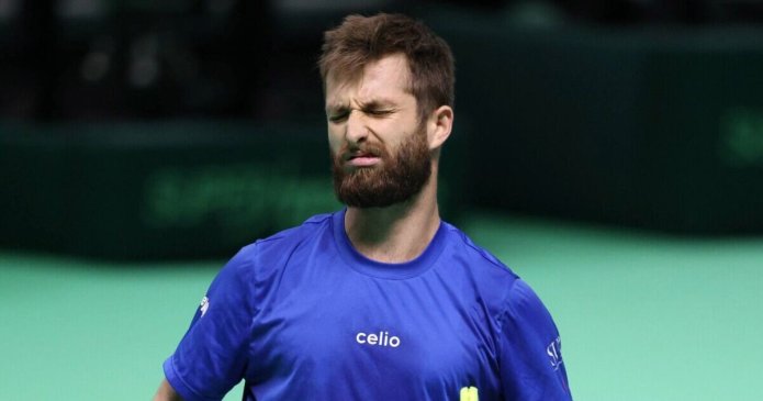 Tennis star issues grovelling apology after 'stupid' mistake at Davis Cup Finals