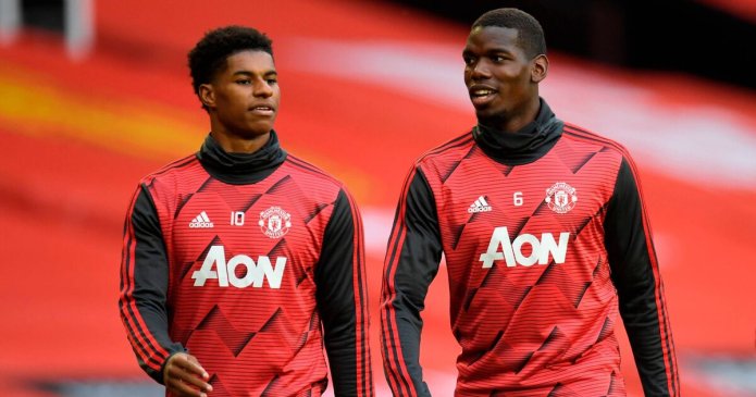Marcus Rashford's Paul Pogba message as former Man Utd star finally returns