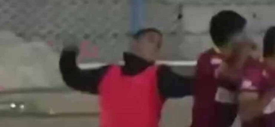 Football match descends into chaos with 17 red cards and police using tear gas