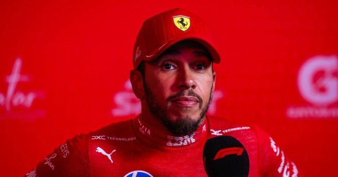 Lewis Hamilton in awkward interview as Qatar Grand Prix hit with major concern