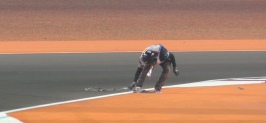 Sky F1 pundit flips out at 'outrageous' red flag as car damaged by a sticker