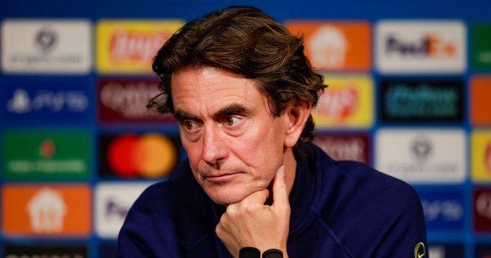 Thomas Frank's stance on if Tottenham owners will sack him after dismal start