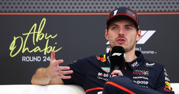 Verstappen fires back at reporter for 'stupid grin' as Red Bull ace left fuming
