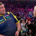 Luke Littler dodges notorious Ally Pally wasp in strange start to live interview