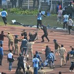 Lionel Messi's trip to India descends into chaos as fans launch pitch invasion