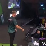 World Championship star in shocking footage as wardrobe malfunction strikes
