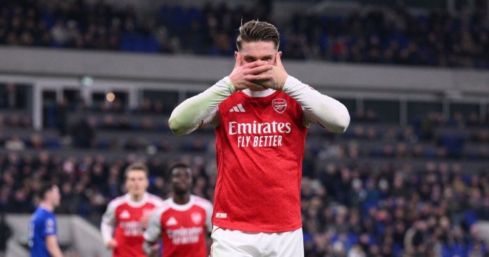 Arsenal player ratings vs Everton as Gyokeres delivers but two struggle