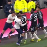 Tottenham and Aston Villa stars fight after final whistle in ugly FA Cup scenes