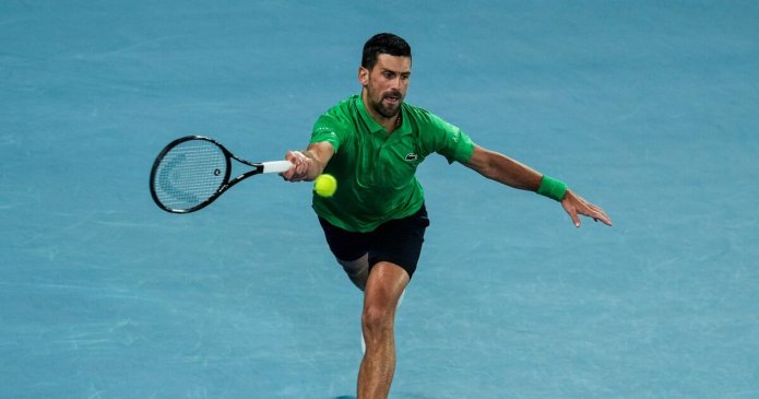 Australian Open LIVE with huge upset as Novak Djokovic fires accusation