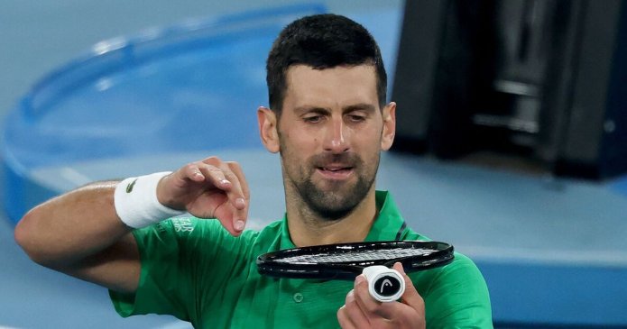 Novak Djokovic given walkover as player collapses in agony on live TV