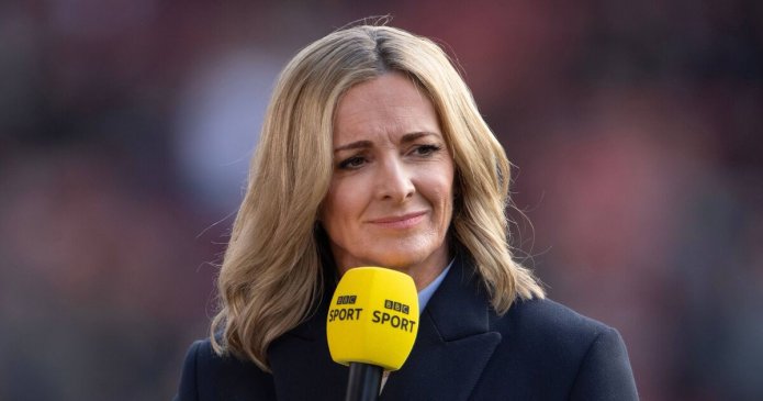 Gabby Logan's return to Match of the Day set after death of football icon father