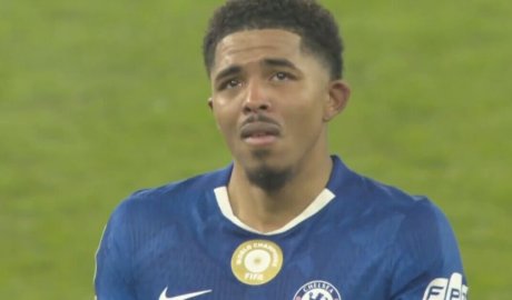 Chelsea star caught on camera crying on the pitch after Arsenal Carabao Cup loss