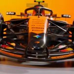 First photos of McLaren 2026 F1 car as Lando Norris and Oscar Piastri speak