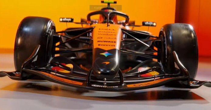 First photos of McLaren 2026 F1 car as Lando Norris and Oscar Piastri speak