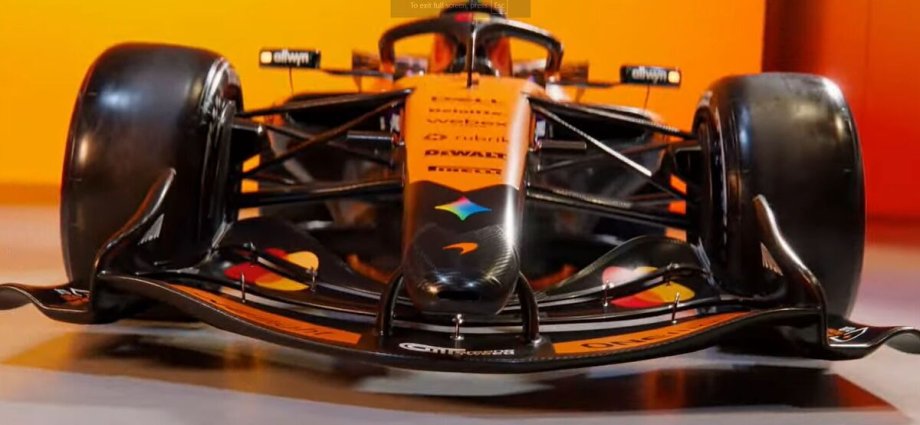 First photos of McLaren 2026 F1 car as Lando Norris and Oscar Piastri speak