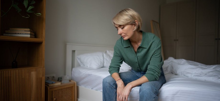 A business woman hard at work at her desk.