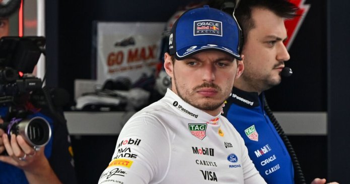 F1 LIVE Max Verstappen absent for Red Bull as British driver involved in crash