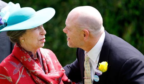 Princess Anne told Mike Tindall to 'move on' after he got one over his mother...