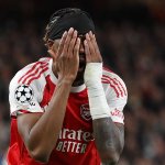Arsenal star limps off Champions League tie just days before Man City showdown