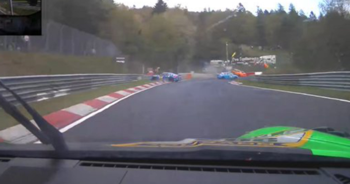 Nurburgring crash updates - Juha Miettinen dead as Max Verstappen race suspended
