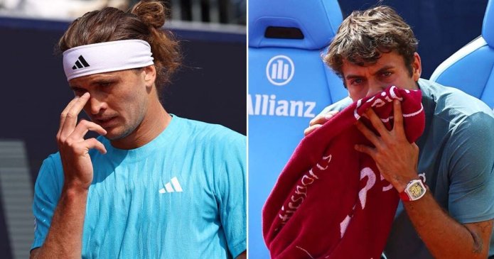 Tennis star's tragedy as he burst into tears on court after beating world No3