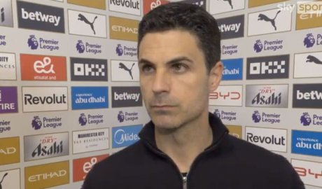 Mikel Arteta's thoughts on Arsenal winning the league clear after Man City loss