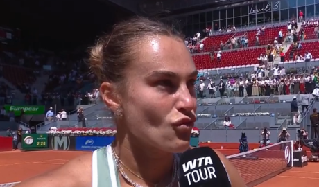 Sabalenka asks interviewer 'why should I say that' in awkward Madrid Open moment
