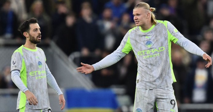 Man City rescue late Everton draw as big title race twist leaves Arsenal buzzing