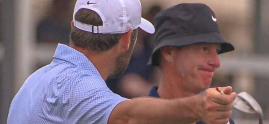 Scottie Scheffler explodes at caddie whose 'ears will be bleeding' from incident