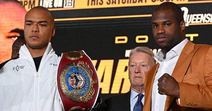 Fabio Wardley vs Daniel Dubois LIVE – Updates, ring walks, UK start time