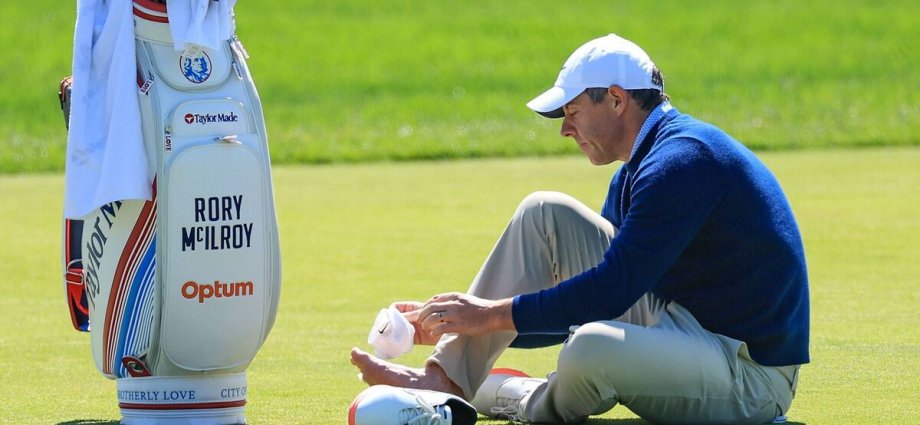McIlroy limps out of PGA Championship practice round early with injury worry