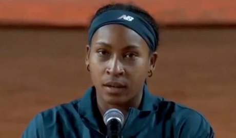 Coco Gauff apologises immediately after losing Italian Open final to Svitolina