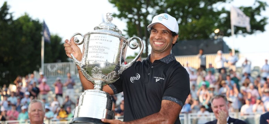 England's Aaron Rai wins PGA Championship as Rory McIlory falls short