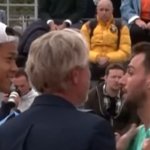 French Open bust-up erupts as umpire forced to separate players with fans booing