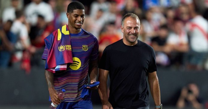 Hansi Flick makes Marcus Rashford decision as Man Utd star 'exploring options'