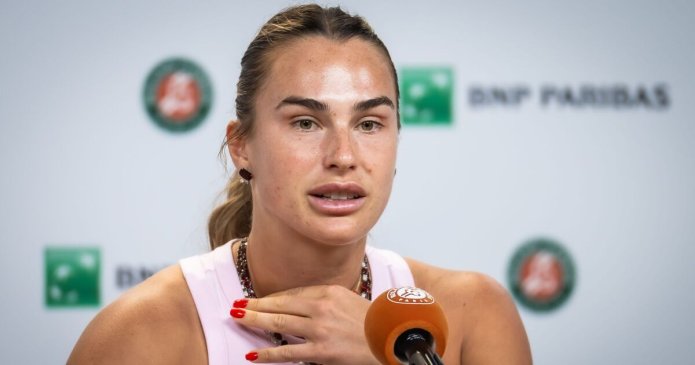 Aryna Sabalenka cuts off reporters in French Open press conference - 'That's it'