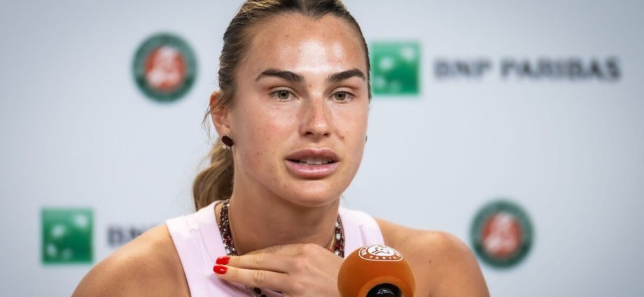 Aryna Sabalenka cuts off reporters in French Open press conference - 'That's it'