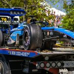 Williams boss details 'extensive' damage to Albon's car after hitting animal