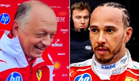Ferrari boss coins new nickname for Lewis Hamilton and can't stop giggling