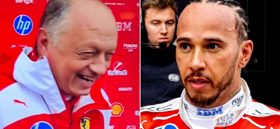 Ferrari boss coins new nickname for Lewis Hamilton and can't stop giggling