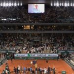 French Open legend's wife in tears as Nadal and Djokovic pay tribute