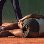 French Open match called off as star screams in agony at horror injury