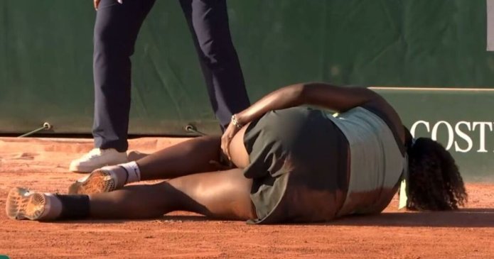 French Open match called off as star screams in agony at horror injury